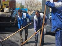آغاز عمليات لکه‌گيري خيابان‌ها و معابر شهر ايلام