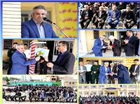 زنگ سپاس از مقام معلم در قائم‌شهر با حضور فرماندار نواخته شد