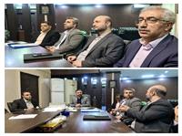 جلسه مهندس سيف الله پور سرپرست مخابرات منطقه مازندران با مهندس سيد حسن احمدي شهردار ساري درخصوص هوشمند سازي خدمات شهري برگزار شد