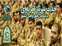 فراخوان جذب سرباز امريه‌اي در سازمان امور اراضي کشور