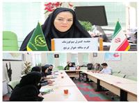 جلسه طرح کنترل بيولوژيک کرم ساقه خوار برنج در قائم شهر برگزار گرديد