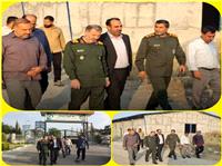 بازديد مسئولان بسيج کشور ازاردوگاه امام خامنه‌ اي در ساري