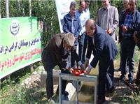 افتتاح پنج طرح کشاورزي در شهرستان مراغه