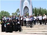 برگزاري تجمع اعتراضي دانشگاهيان دانشگاه مازندران به تجاوز رژيم صهيونيستي