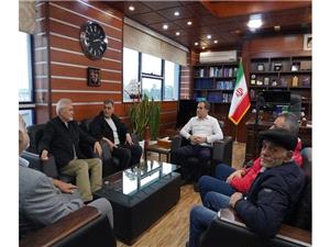ديدار نمانيده مردم خواف در مجلس شوراي اسلامي با مدير کل بنادر و دريانوردي اميرآباد