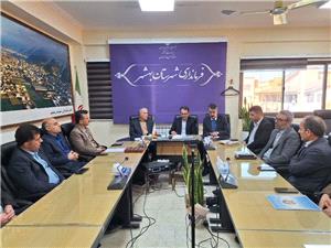 جلسه هماهنگي برگزاري مسابقات بين المللي کشتي جام شهيد هاشمي نژاد بهشهر برگزار شد