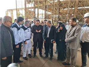 بازديد وزير صمت از ايزوايکو؛ تأکيد بر توسعه صنعت دريايي و حمايت از پروژه‌هاي راهبردي