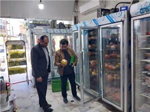 پايش فروشندگي‌هاي مرغ منجمد و گوشت منجمد تنظيم بازاري درسطح شهرستان