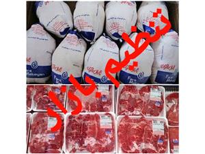 توزيع 24 تن گوشت و مرغ منجمد تنظيم بازاري در محمودآباد