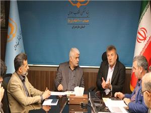 حضوردکترحاجي پور نماينده مجلس شوراي اسلامي در بنيادمسکن استان