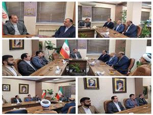 ديدار مديرکل آموزش و پرورش مازندران با فرماندار شهرستان بابل