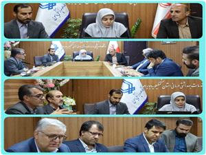 ديدار سرپرست دانشگاه علوم پزشکي و خدمات بهداشتي درماني کهگيلويه و بويراحمد با مدير شعب بانک رفاه کارگران استان