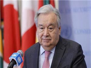 گوترش امیدوار است که به دلیل تعرفه های ایالات متحده رکود جهانی رخ ندهد