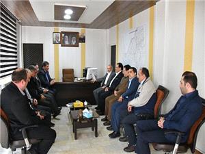 ديدار رئيس سازمان جهادکشاورزي آذربايجان شرقي با فرماندار کليبر
