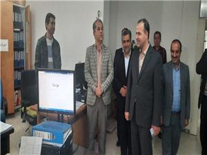 ديدار مهندس ميرتبارمعاون استانداروفرماندارويژه  شهرستان بابل باهمکاران بنيادمسکن شهرستان بابل