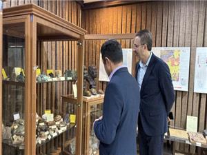 بازديد رئيس دانشگاه تبريز از موزه علوم طبيعي