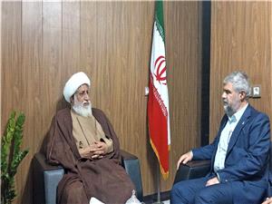ديدار سرپرست مجتمع ايزوايکو با نماينده مجلس خبرگان رهبري استان هرمزگان