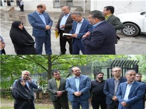 بازديد مديرکل دفتر برنامه ريزي ،نوسازي و تحول اداري سازمان زندانها از اردوگاه کاردرماني و حرفه آموزي مازندران