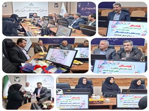 مراسم تکريم بازنشستگان ثبت اسناد و املاک کرمانشاه برگزار شد