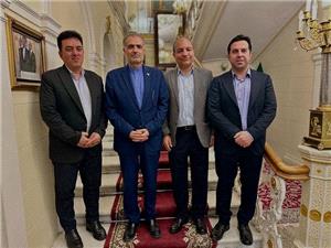 ديدار شهردار تبريز با سفير ايران در روسيه
