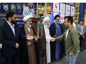 مراسم تجليل از کارگران و يادبود شهداي کارگر در شهرک صنعتي بشل سوادکوه شمالي برگزار شد