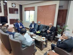 ديدار سرپرست دانشگاه مازندران با مديرکل مسکن و شهرسازي استان