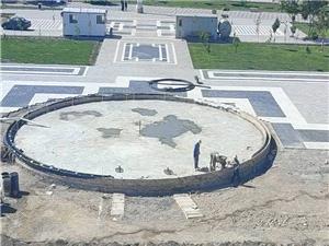 آماده سازي آبنماي ضلع جنوبي پارک باغشمال تا پايان خرداد ماه