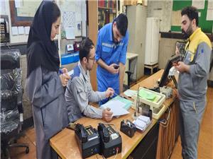 حضور مميزان سازمان استاندارد در پالايشگاه آبادان