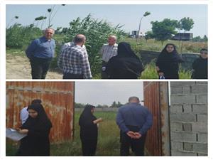 نظارت کارگروه استاني از محل اجراي طرح‌ها با توجه به روند مجوزهاي صادره بخش کشاورزي در شهرستان بابل
