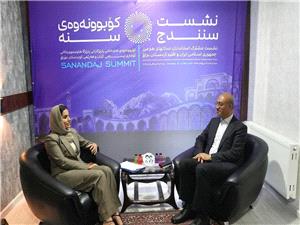 استاندار کرمانشاه خواهان توسعه همکاري‌هاي فرهنگي و اقتصادي با حلبچه شد