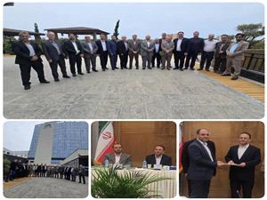 نشست مشترک مديرکل حراست سازمان شيلات ايران  بامديران حراست سايراستانهاي کشور