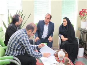 نشست با کارشناس ديوان محاسبات در مورد تغيير کاربري غيرمجاز در قائم شهر