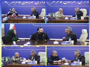 از دغدغه‌هاي مردمي تا برنامه‌هاي توسعه‌اي؛ روايت ديدار صميمي فرماندار  قائم‌شهر
