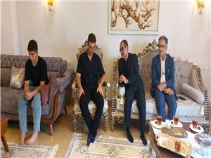 دلجويي مديرکل بنياد شهيد و امورايثارگران مازندران از خانواده شهيد صمد عبادي در چالوس