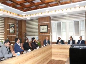 ديدار دبير ستاد امر به معروف و نهي از منکر استان با سرپرست دانشگاه مازندران