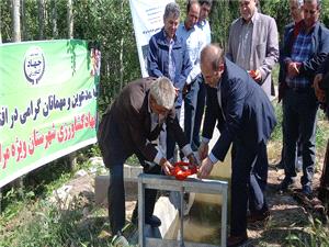 افتتاح پنج طرح کشاورزي در شهرستان مراغه