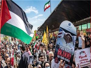 فریاد انزجار از جنایت رژیم صهیونیستی در سراسر ایران اسلامی طنین انداز شد