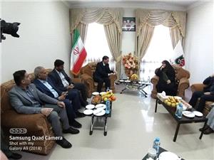 وزير راه و شهرسازي از طريق مرز باجگيران  به ترکمنستان سفر کرد