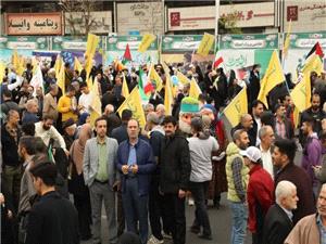 راهپيمايي روز جهاني قدس پاسخ قاطع مردم پايتخت به جنايات رژيم صهيونيستي است