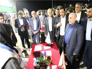 استاندار مازندران از ايستگاه نوروزي شهداي ايزدشهر بازديد کرد