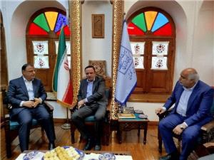 ديدار دبير شوراي عالي مناطق آزاد کشور با استاندار گلستان