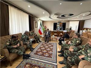 ديدار فرمانده لشکر 28 پياده کردستان با استاندار