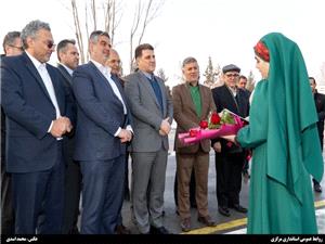 معاون سياسي وزير کشور با استقبال استاندار مرکزي وارد اراک شد