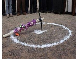 پايگاه اطفاي حريق در دهستان طسوج شهرستان دشتي کلنگ‌زني شد