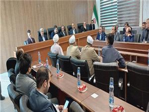 نشست استانداربااعضاي شوراها، دهياران و علماي6روستاي کاسه سدچايلي مراوه تپه