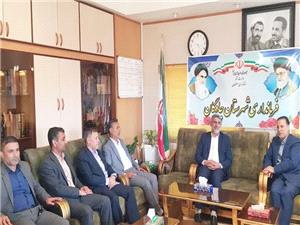 بازديد معاون توسعه مديريت استانداري اصفهان از شهرستان چادگان