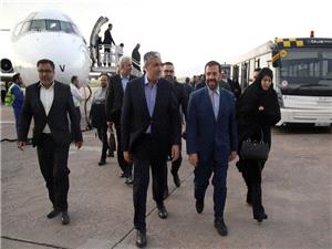 رئيس سازمان انرژي اتمي کشور وارد شيراز شد