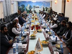 نشست تجاري اقتصادي استاندار خراسان جنوبي در افغانستان