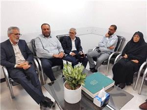 بازديد فرماندار ني ريز از پايگاه خبري تحليلي ناي ذي نيوز ني ريز