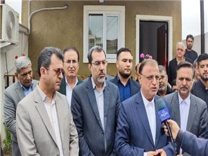 افتتاح منزل مسکوني خانواده مرحوم آذري، خبرنگار گلستاني